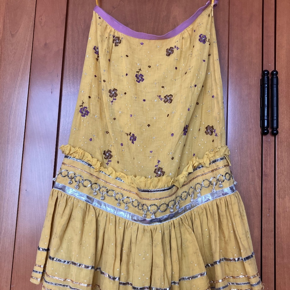 Stunning Embroidered Easton Pearson Skirt